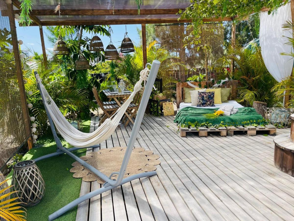 Alisios Hot Tub, Piscina Y Naturaleza Buzanada Bagian luar foto