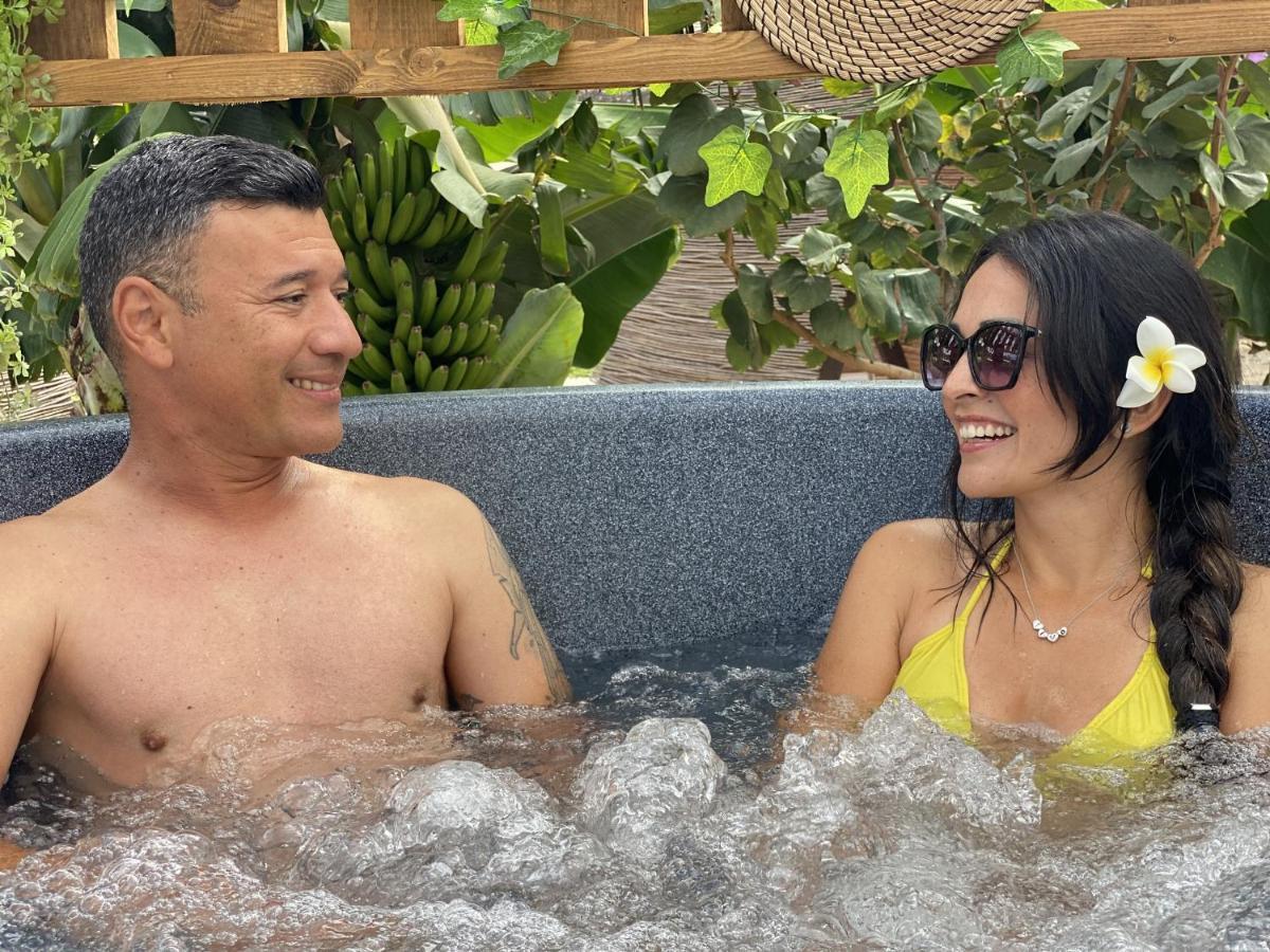 Alisios Hot Tub, Piscina Y Naturaleza Buzanada Bagian luar foto